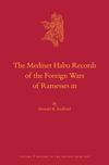 book: The Medinet Habu Records of the Foreign Wars of Ramesses III