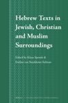 book: Hebrew Texts in Jewish, Christian and Muslim Surroundings