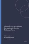 book: Clio Medica. Acta Academiae Internationalis Historiae Medicinae. Vol. 20