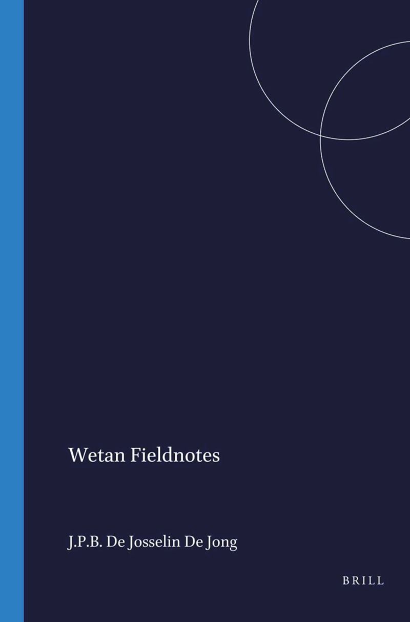 book: Wetan Fieldnotes