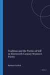 book: Tradition and the Poetics of Self in Nineteenth-Century Women's Poetry