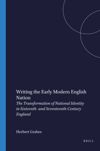 book: Writing the Early Modern English Nation