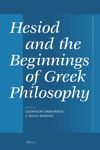book: Hesiod and the Beginnings of Greek Philosophy