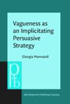 book: Vagueness as an Implicitating Persuasive Strategy