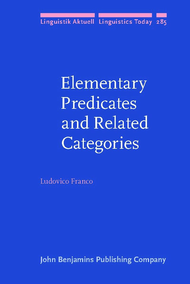 book: Elementary Predicates and Related Categories
