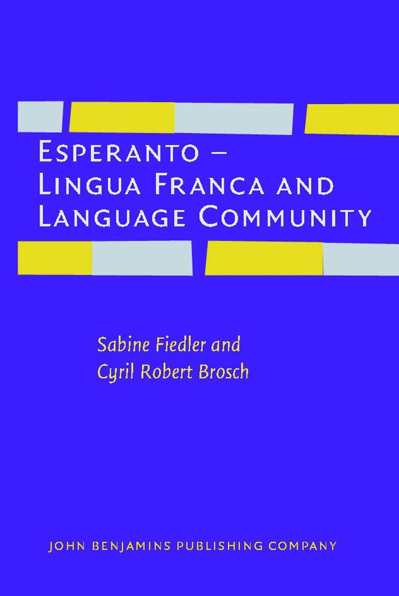 book: Esperanto – Lingua Franca and Language Community