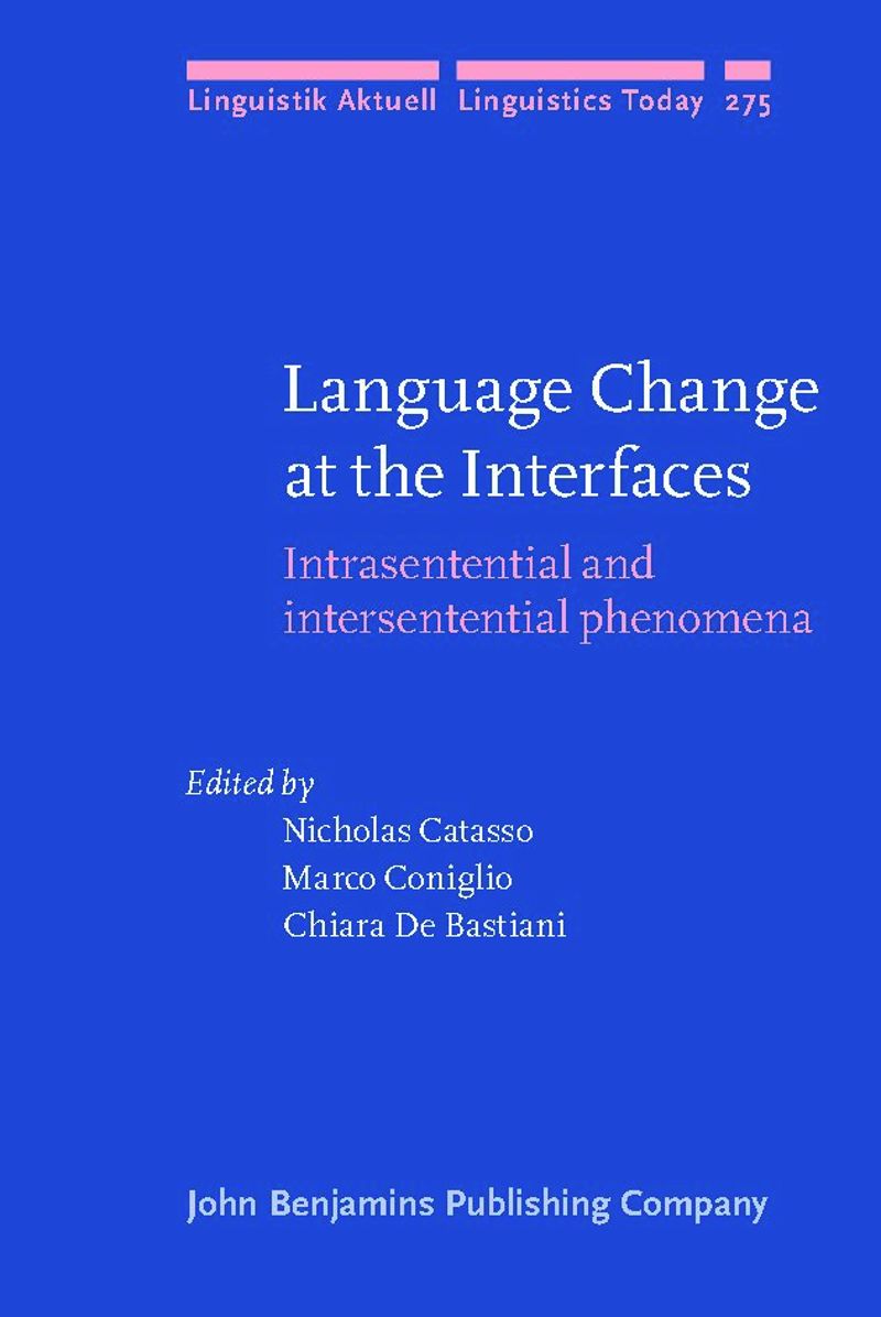 book: Language Change at the Interfaces
