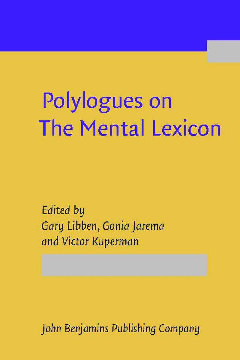 book: Polylogues on The Mental Lexicon