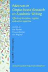 book: Advances in Corpus-based Research on Academic Writing