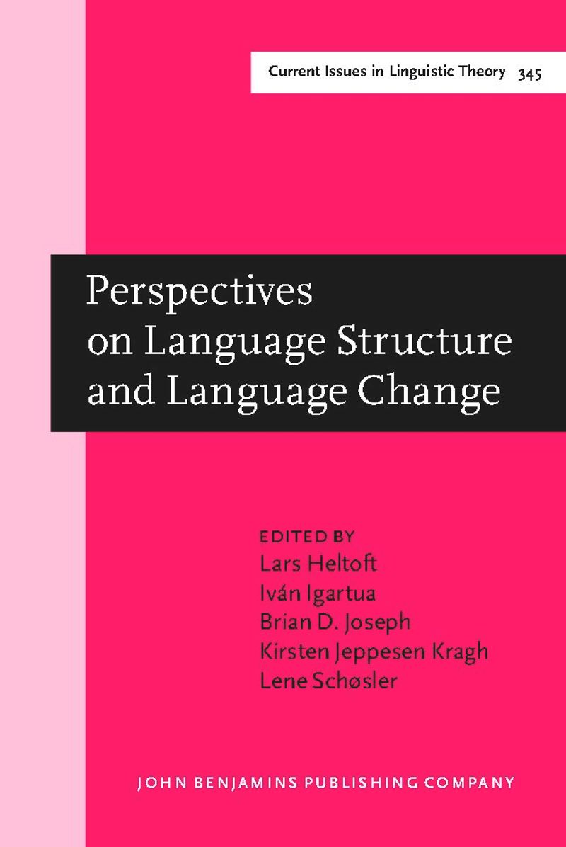 book: Perspectives on Language Structure and Language Change