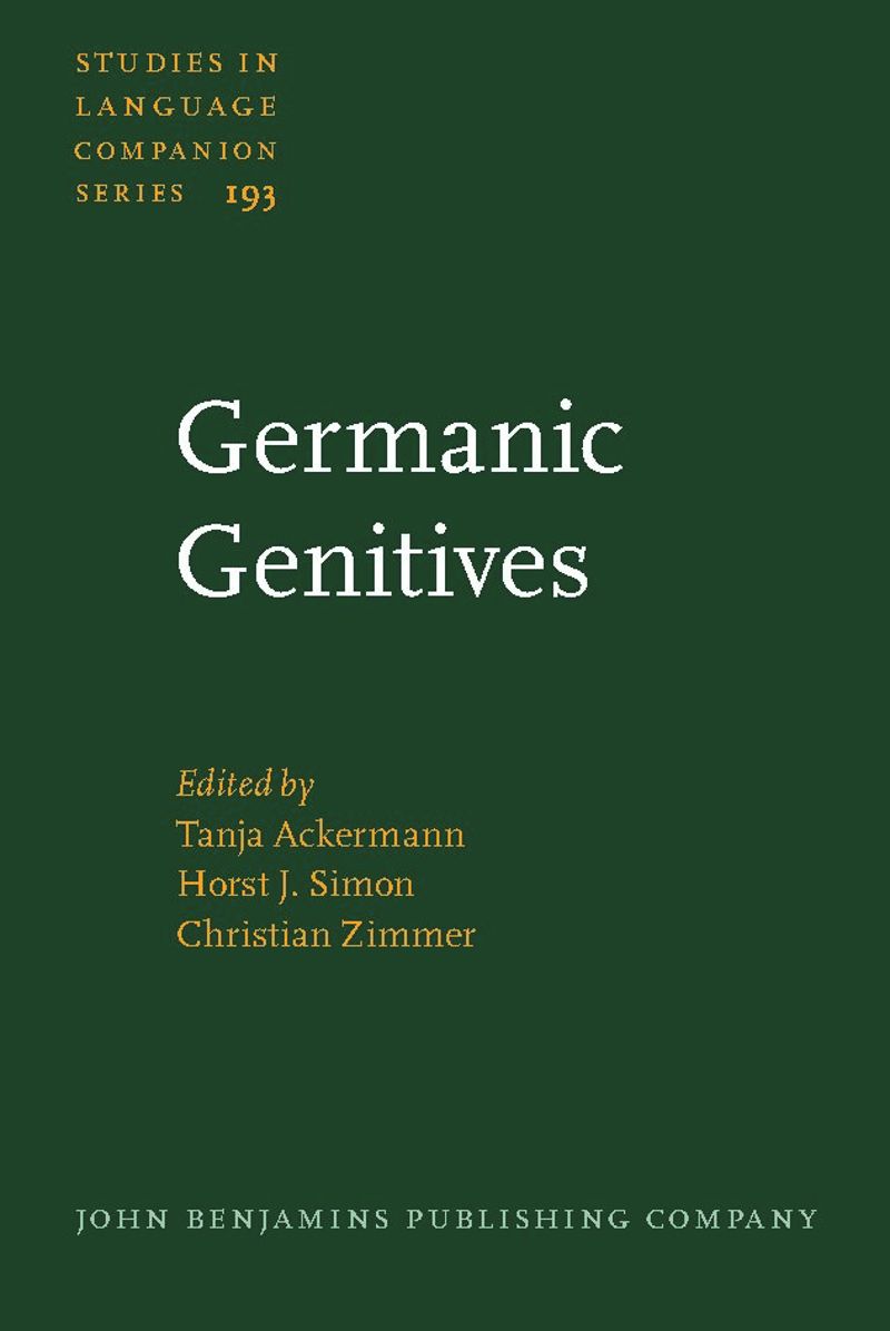 book: Germanic Genitives