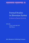 book: Formal Studies in Slovenian Syntax