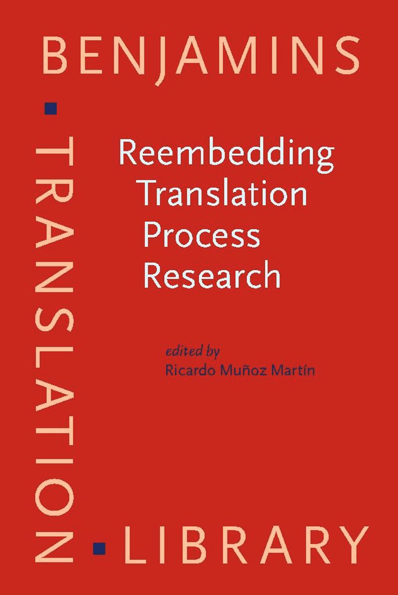 book: Reembedding Translation Process Research