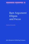 book: Bare Argument Ellipsis and Focus