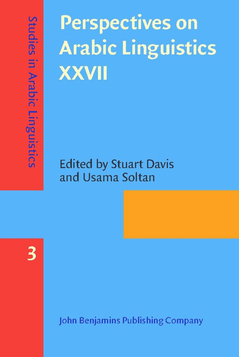 book: Perspectives on Arabic Linguistics XXVII