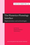 book: The Phonetics–Phonology Interface