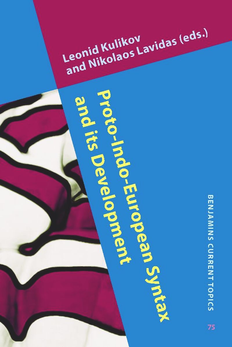 book: Proto-Indo-European Syntax and its Development