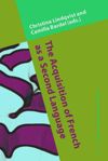 book: The Acquisition of French as a Second Language