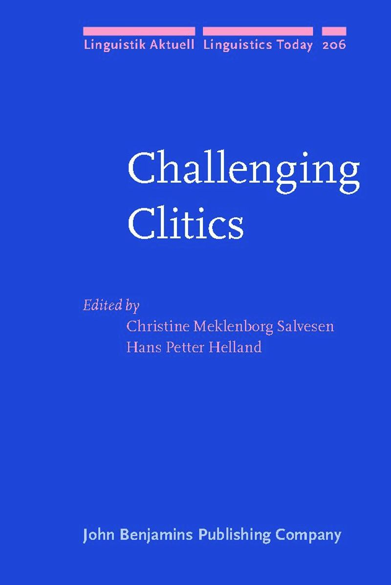 book: Challenging Clitics