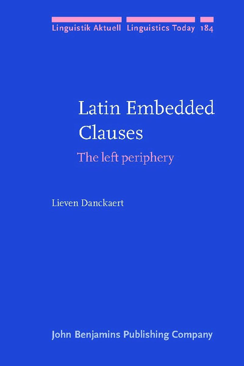 book: Latin Embedded Clauses