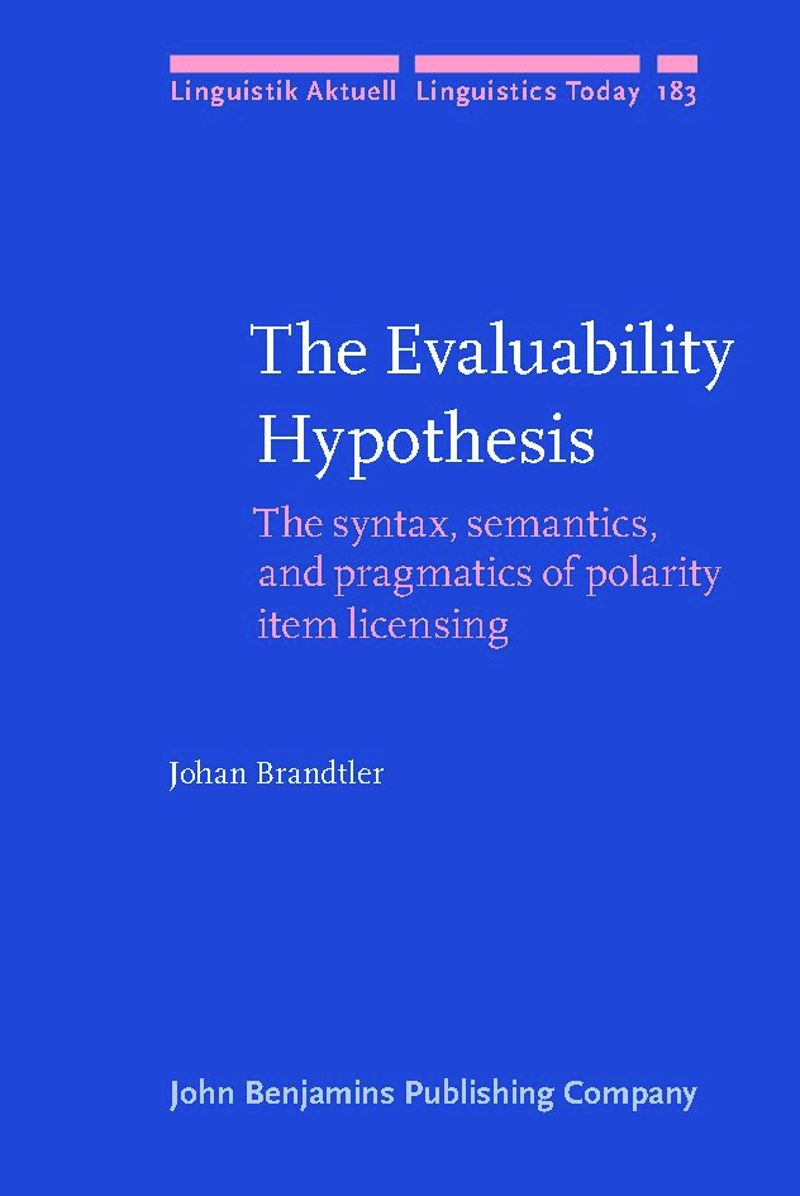 book: The Evaluability Hypothesis