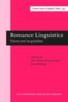 book: Romance Linguistics