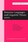book: Romance Languages and Linguistic Theory 2000