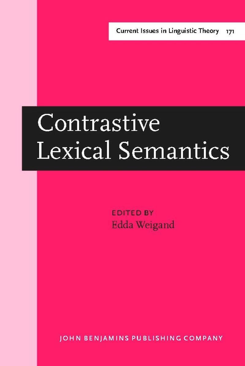 book: Contrastive Lexical Semantics