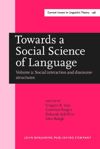 book: Towards a Social Science of Language