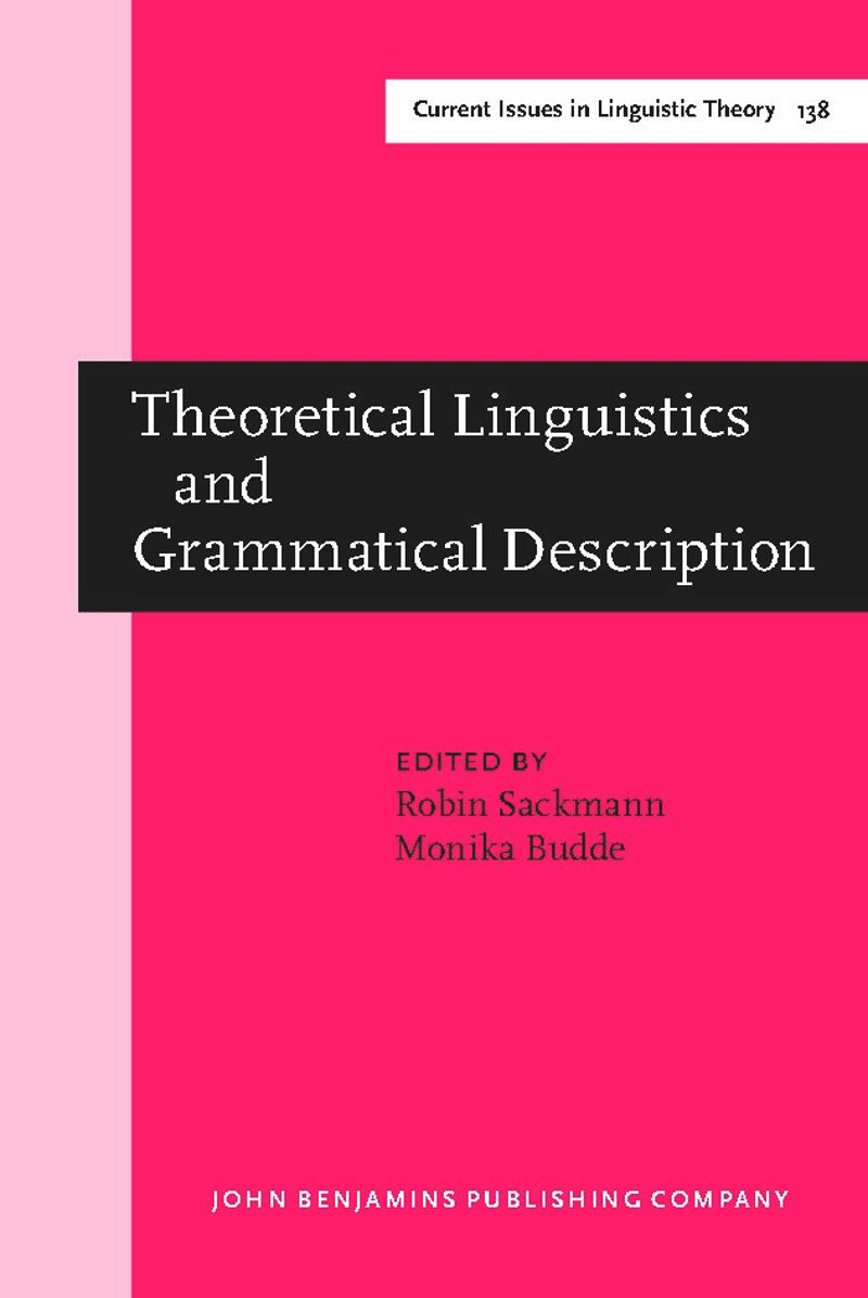 book: Theoretical Linguistics and Grammatical Description