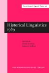 book: Historical Linguistics 1989
