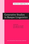 book: Generative Studies in Basque Linguistics