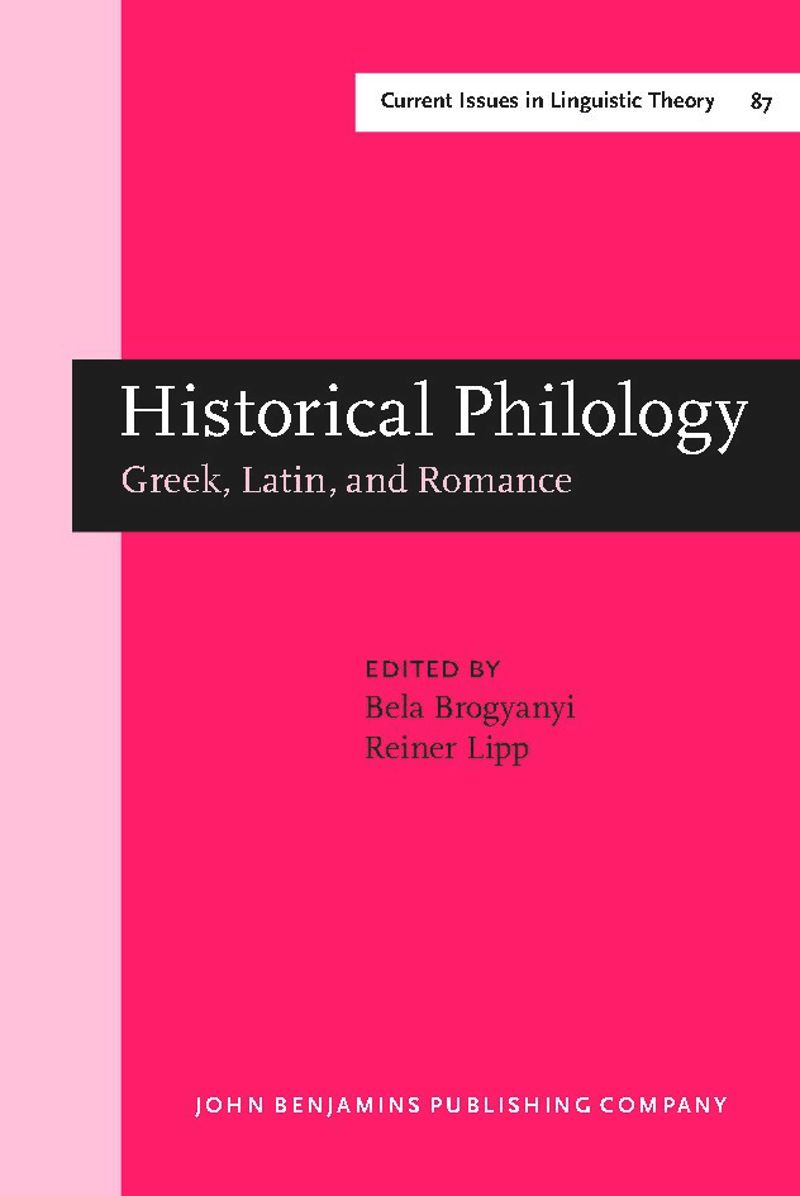 book: Historical Philology
