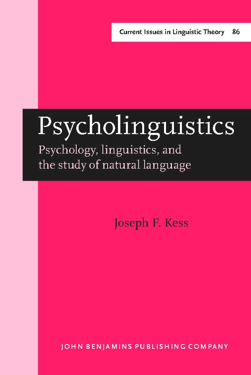 book: Psycholinguistics