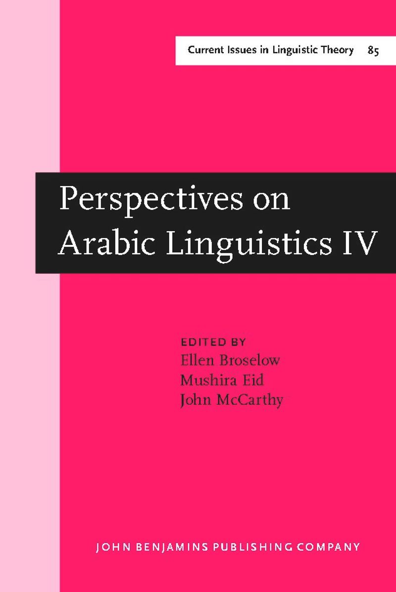 book: Perspectives on Arabic Linguistics
