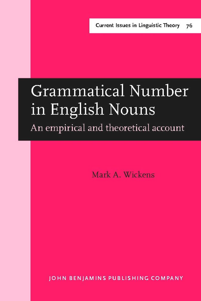 book: Grammatical Number in English Nouns