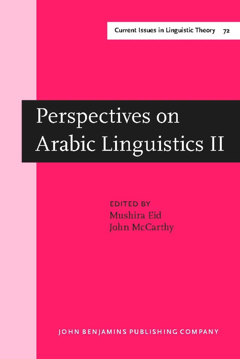 book: Perspectives on Arabic Linguistics