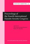 book: Proceedings of the Fourth International Hamito-Semitic Congress