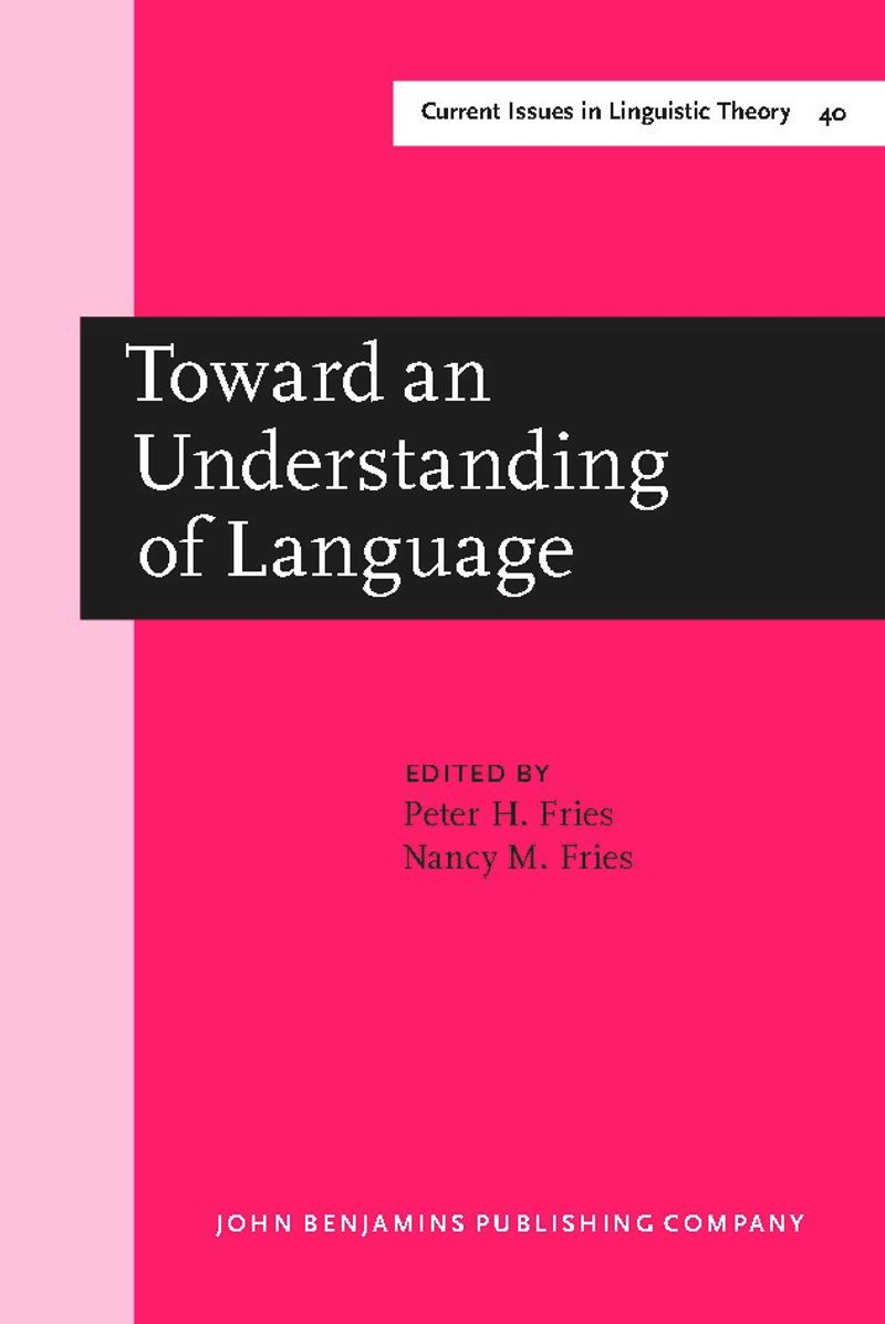 book: Toward an Understanding of Language