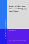 book: Universal Grammar and Second Language Acquisition