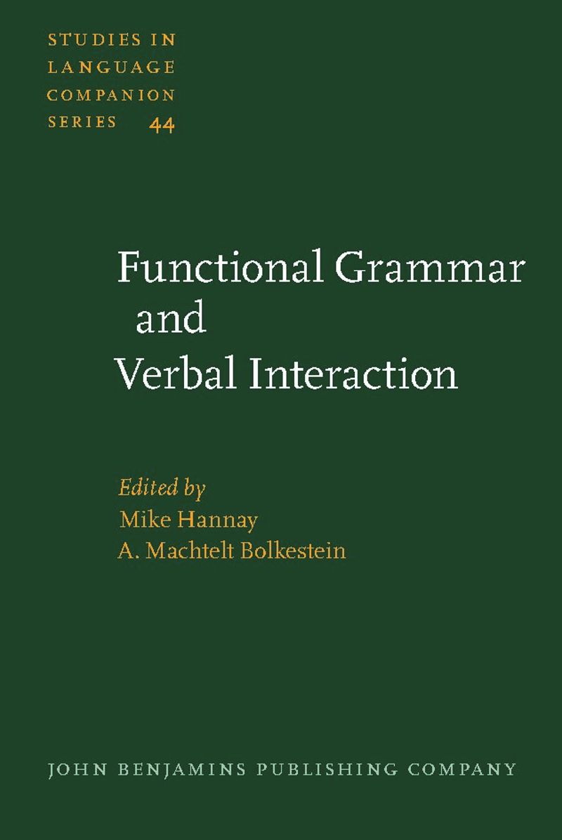 book: Functional Grammar and Verbal Interaction