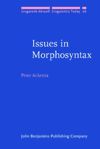 book: Issues in Morphosyntax