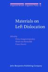 book: Materials on Left Dislocation