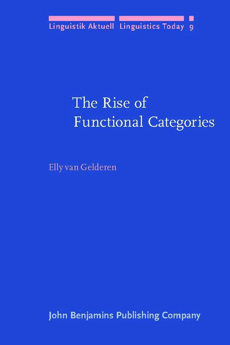 book: The Rise of Functional Categories