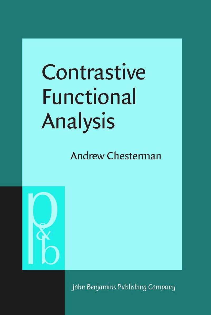 book: Contrastive Functional Analysis