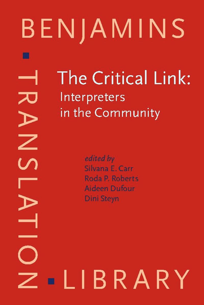 book: The Critical Link: Interpreters in the Community