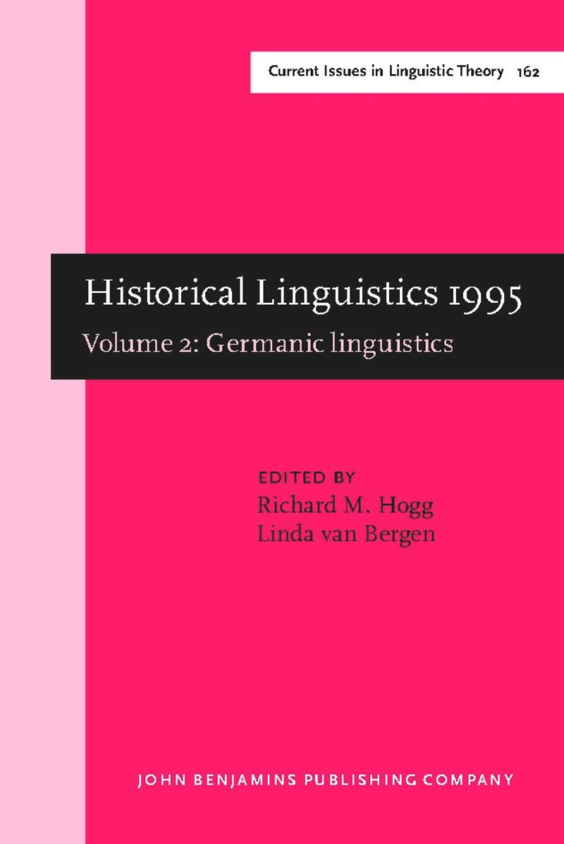 book: Historical Linguistics 1995