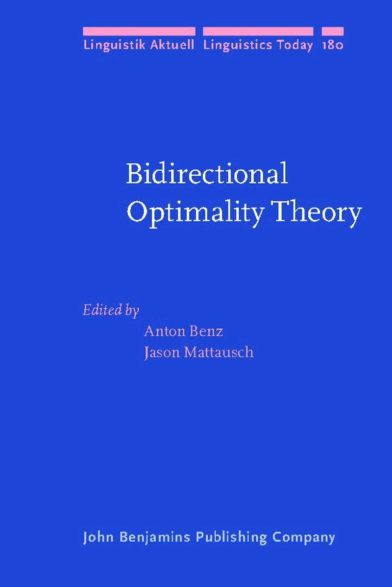 book: Bidirectional Optimality Theory