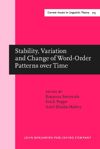 book: Stability, Variation and Change of Word-Order Patterns over Time