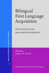 book: Bilingual First Language Acquisition